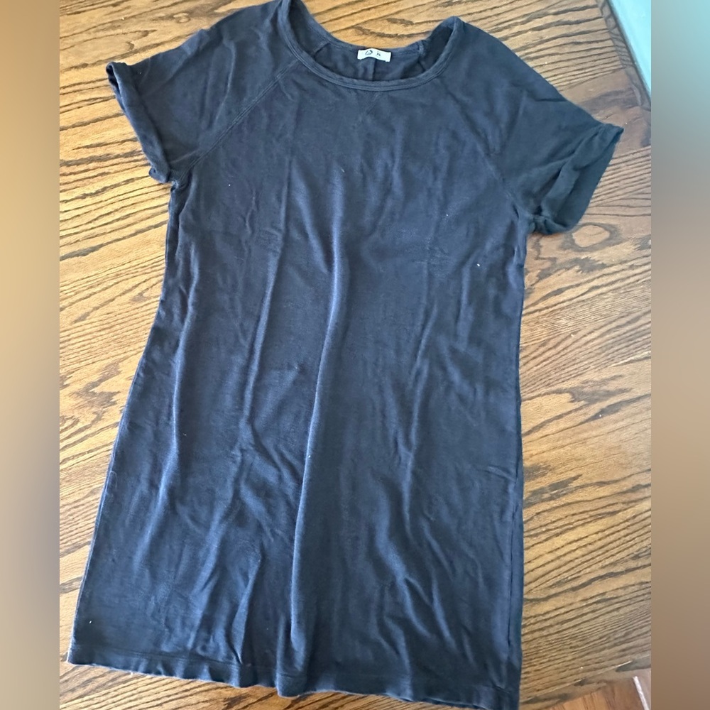 American Giant Shirt Sleeved Sweatshirt Dress XL